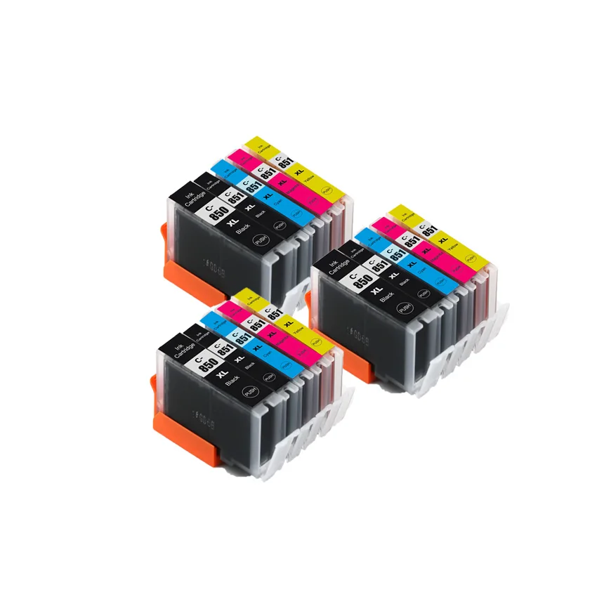 BLOOM PGI 850 CLI 851 compatible ink cartridge for canon PIXMA MG7180 MG7580 IP7280 IP8780 MX728