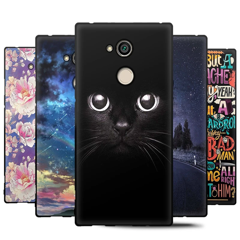 Мягкий силиконовый чехол EiiMoo для Sony Xperia XA2 Ultra чехлы 5 2/6 0 с двойной мультяшной