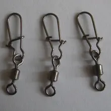 100 шт. Рыбалка черная линия Разъем Крест запор