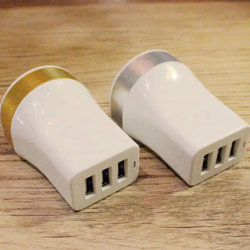

3 USB Port Charging Mobile Phone Charger Tablet Smart Phone Universal Multi-port Travel 5V4 .2A US / EU / UK Plug