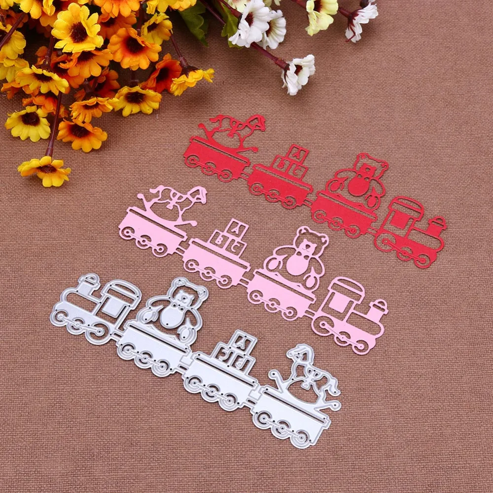 

Baby Toy Car Metal Cutting Dies Stencil for DIY Scrapbooking Photo Album Embossing Kids Cards Decorative Paper Crafts Die Cuts