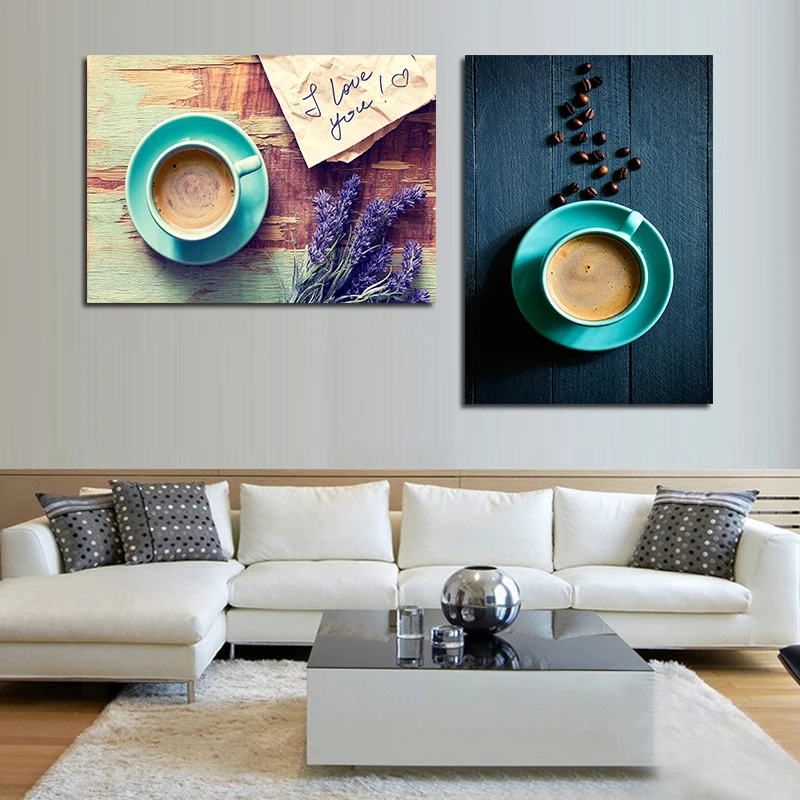 Современные картины настенные картины для гостиной кофейная Картина на холсте картина маслом плакат винтажный домашний декор искусство