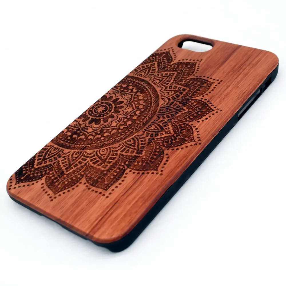 Деревянный чехол LYBALL для телефона iPhone XR XS Max 7 8 Plus Бамбуковая деревянная задняя