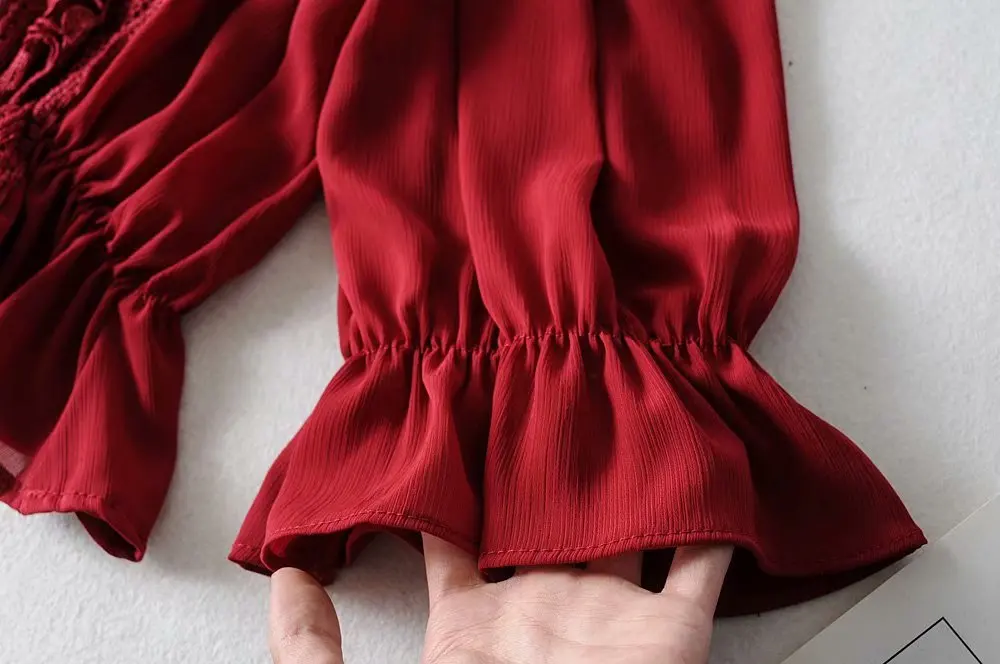 New arrival The European and American fashion clothing fan 48-7345 bud silk condole belt dew shoulder gown