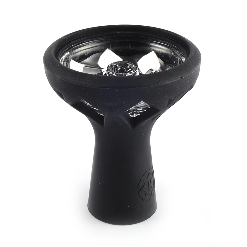 

2019 Silicone Glass Bowl Silicone Glass Head Shisha Accessories