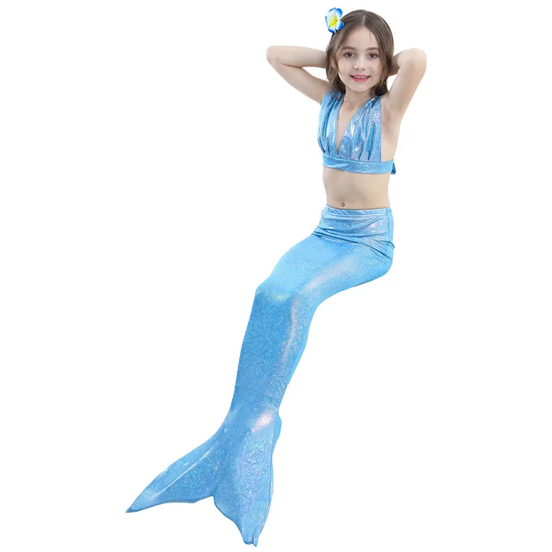 mermaid tails swimwear blue DH16-7-1