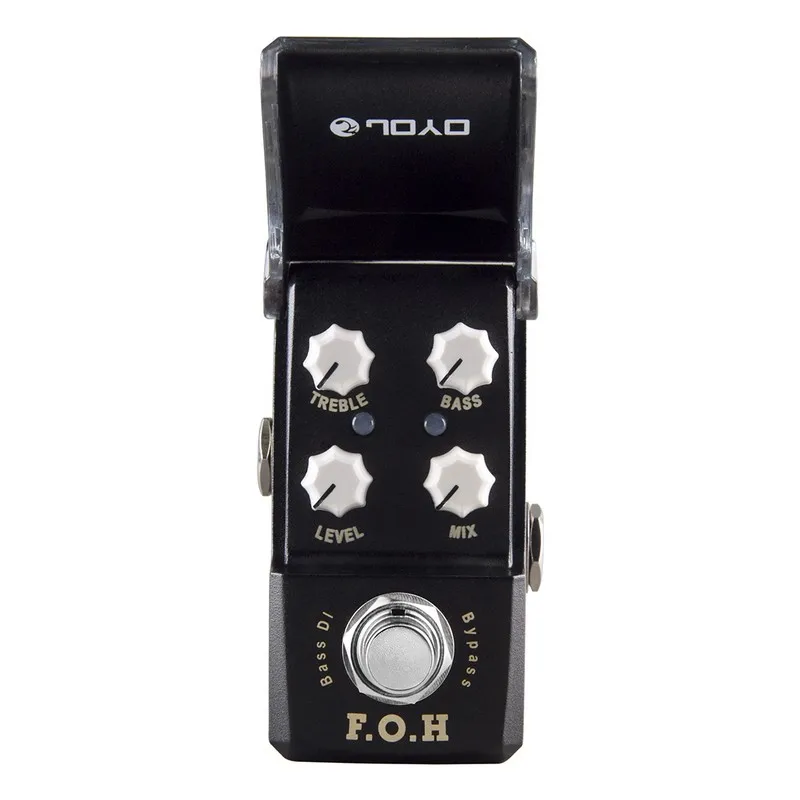 

JOYO JF-331 F.O.H BASS DI Box Effects Guitar Portable Mini Pedal TREBLE BASS Signal Electric Guitar Effects Pedal Mini Stompbox