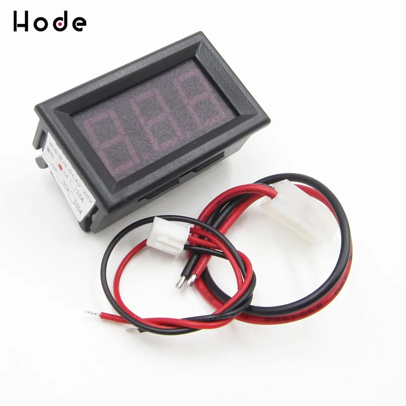 

DC 0 To 10A Red LED Digital Voltmeter Gauge Volt Voltage Panel Meter LED Displays
