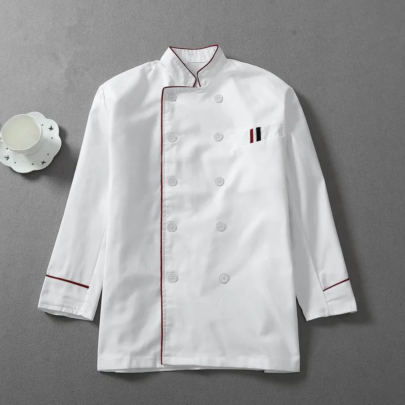 white chef uniform chef jacket chef clothing hotel chef clothes waiter