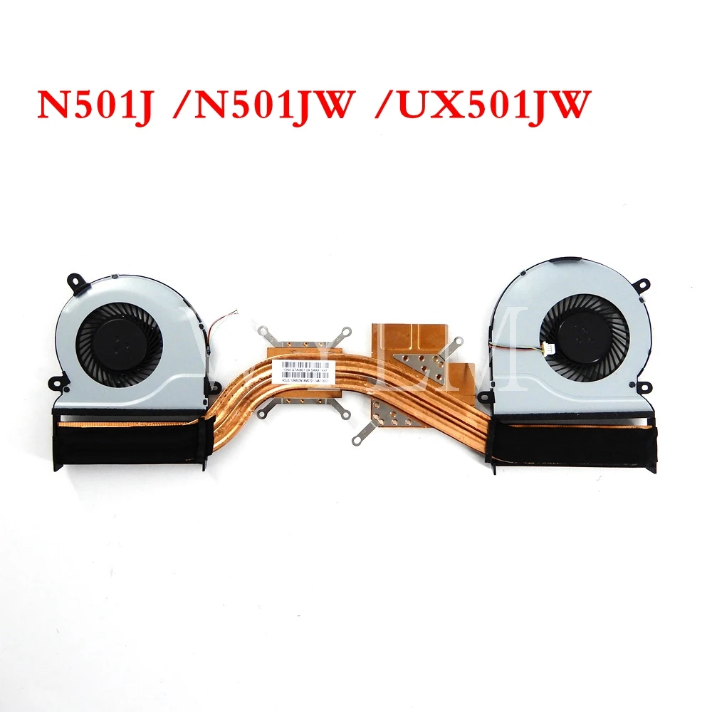 

N501JW For ASUS N501J N501JW UX501JW G501J G501JW UX501J Laptop CPU Cooling Fan Heatsink Heat Sink Cooler