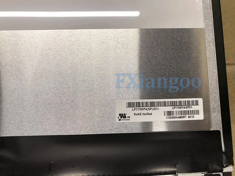 LP173WF4-SPD1 LP173WF4 SPD1 Экран ЖК-дисплей панель экрана 1920*1080 матовый ips 30pin EDP LP173WF4(SP)(D1