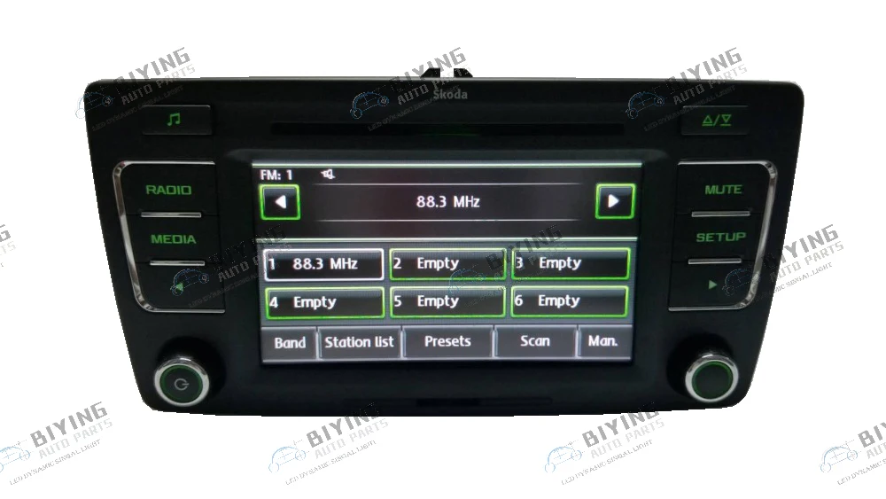 

Use for SKD PQ Octavia Yeti Radio Stereo RCD510 USB MP3 AUX 6 Changer CD Player