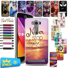 

Original For Asus Zenfone 2 Laser ZE500KL ZE500KG 5.0 Case TPU Gel Back Cover Soft Silicone Bag UV Printed Phone Cases Skin