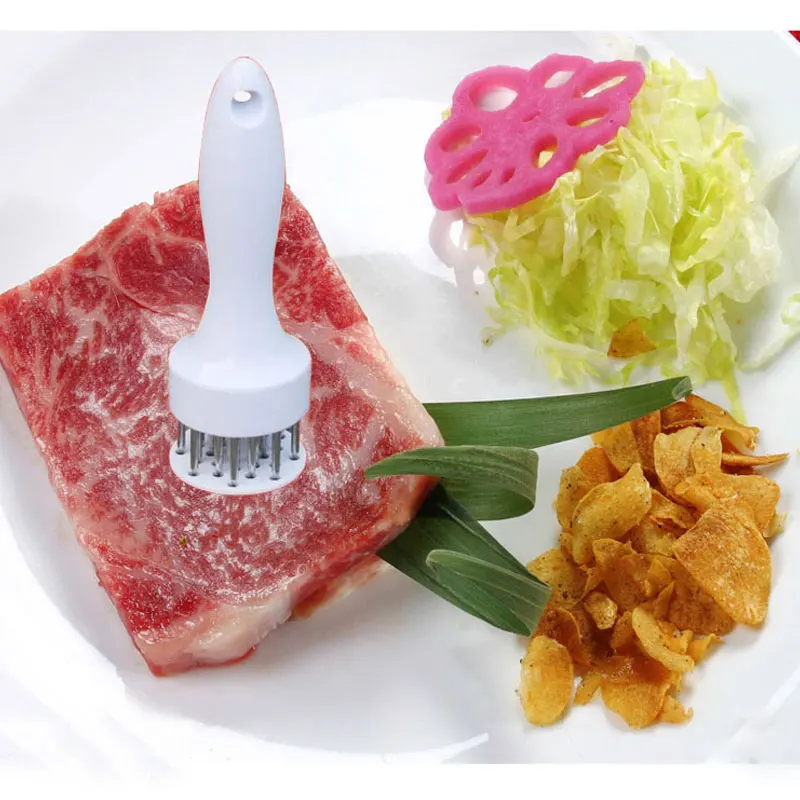 Artifact Professional Meat Tenderizer Needle Stainless Steel Loose Beefsteak Pork Chop Needle Cooking Tools Kitchen accessories Artifact Professional Meat Tenderizer Needle Stainless Steel Loose Beefsteak Pork Chop Needle Cooking Tools Kitchen accessories