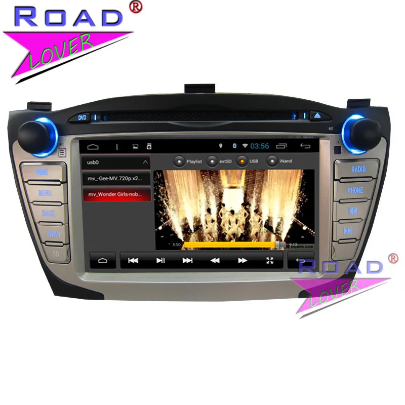 TOPNAVI Android 7,1 1G+ 16 GB четырехъядерный Автомагнитола dvd-плеер для hyundai IX35 Стерео gps навигация Magnitol Wifi MP4