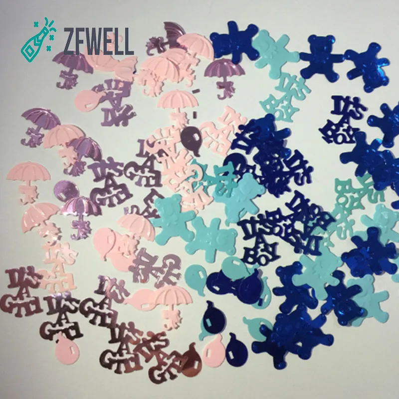 ZFWLL 1 шт./лот синий розовый для маленьких мальчиков и девочек вечеринки с