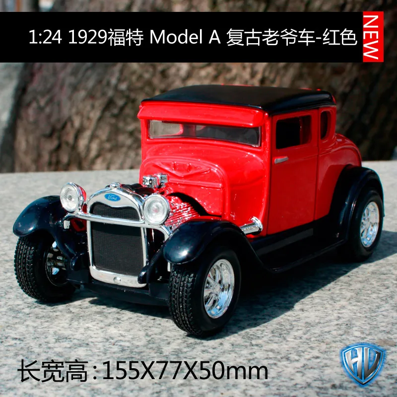 Maisto 1:24 1929 Ford Outlaws модель горячий стержень литая модель автомобиля игрушка Новинка в коробке 31354 - Цвет: 31201