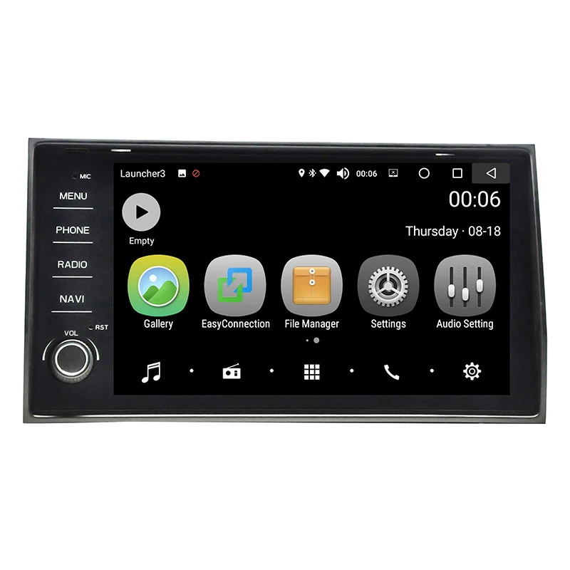 9 дюймовый автомобильный DVD плеер Android 8 0 4G/32G 1 Din Bluetooth Wi Fi автомобильное радио GPS
