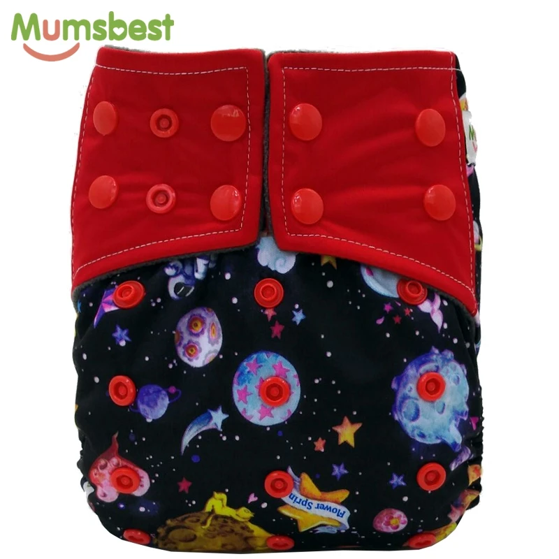 Mumsbest/6 шт./лот ткань пеленки бамбуковые прослойки в моющиеся цифровая печать