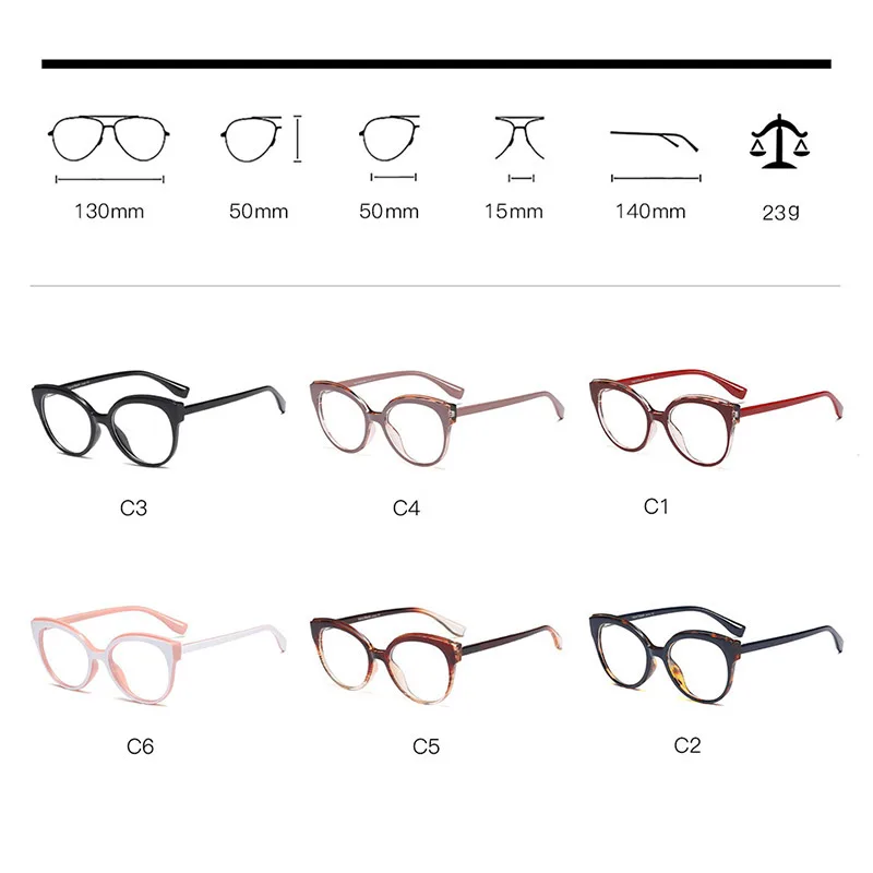 Women Brand Designer Optical Eyeglasses Prescription Acetate Rim Spectacles for Women Eyewear Glasses Frame Fashion Styles 95140