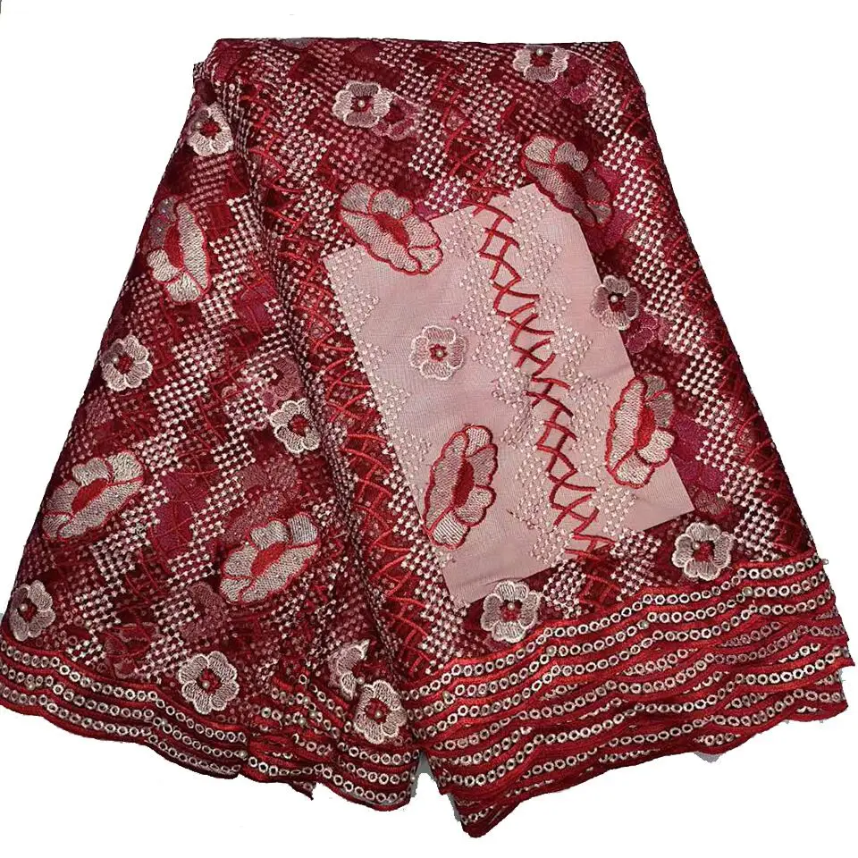 

2018 African Lace Fabric Swiss Voile Lace High Quality New Style Guipure Lace Fabric