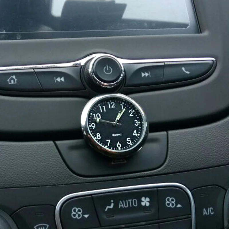 1Pcs Mini Luminous Car Auto Air Vent Stick-On Clock Interior Quartz Analog Watch Gift Car Styling For Toyota Nissan Honda Ford 1Pcs Mini Luminous Car Auto Air Vent Stick-On Clock Interior Quartz Analog Watch Gift Car Styling For Toyota Nissan Honda Ford