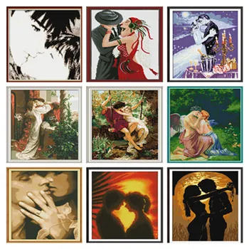 

Joy Sunday Water Soluble Canvas Cross Stitch Tela Aida Punto De Cruz Punto De Cruz Kit Damas Printed Cross Stitch Kits 11Ct Kit