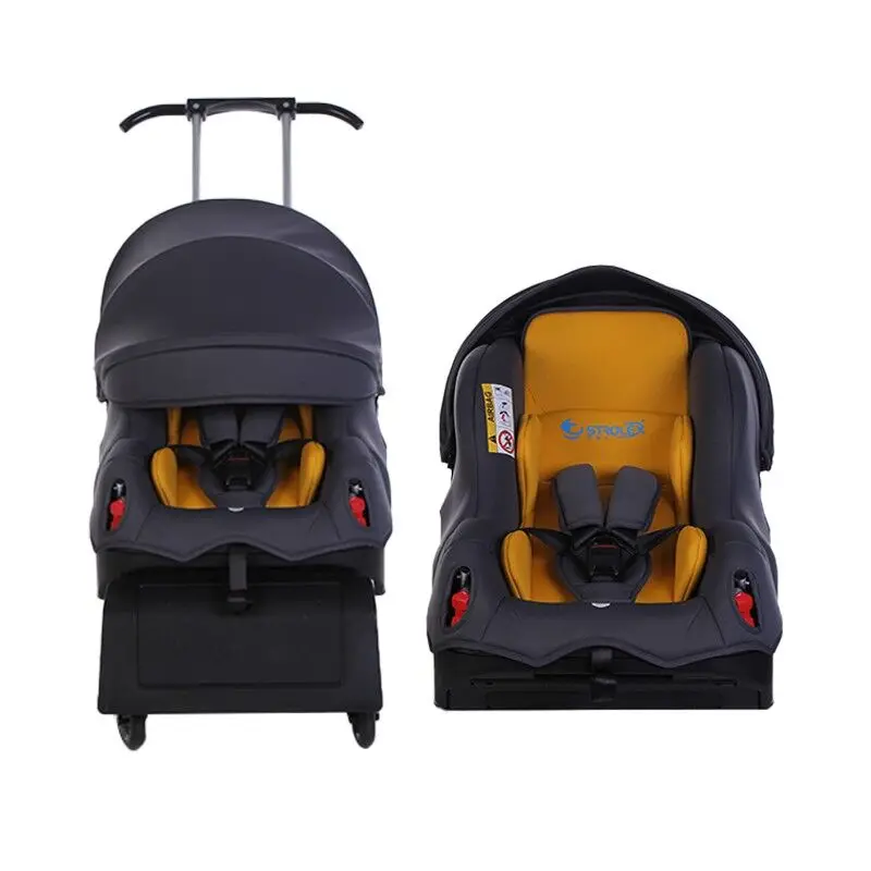 Review Top  Sit on Stroll 2 In 1 Baby Car Seat Stroller Child Safety Seat Baby Car Booster Seat 0-4 Years Old B