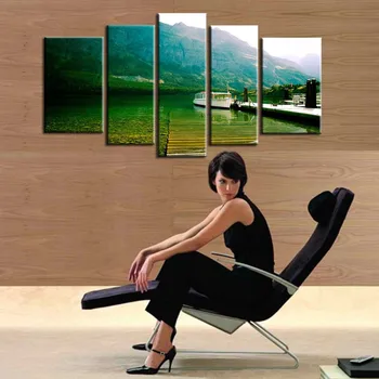 

Home decor simulation oil painting on the canvas print landscape pictures DM1609105