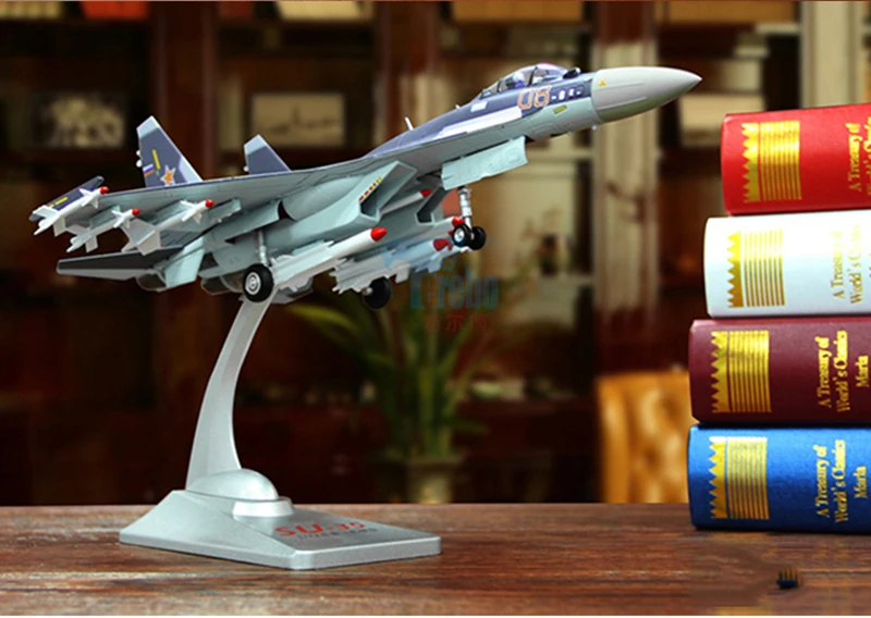 Коллекционные 35 см детские игрушки 1/72 Su35 самолет истребитель Su-35 России самолет сплава видимости двигателя Air Force модели вентиляторов подарок