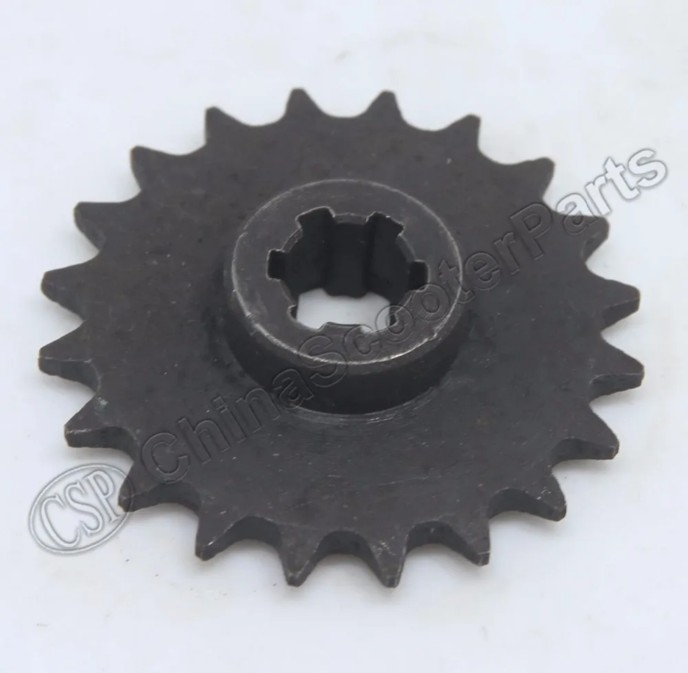 T8F 11 13 14 17 19 20 Tooth 11T 13T 14T 17T 19T 20T front sprocket 2 stroke 47cc 49cc mini moto pocket atv dirt bike