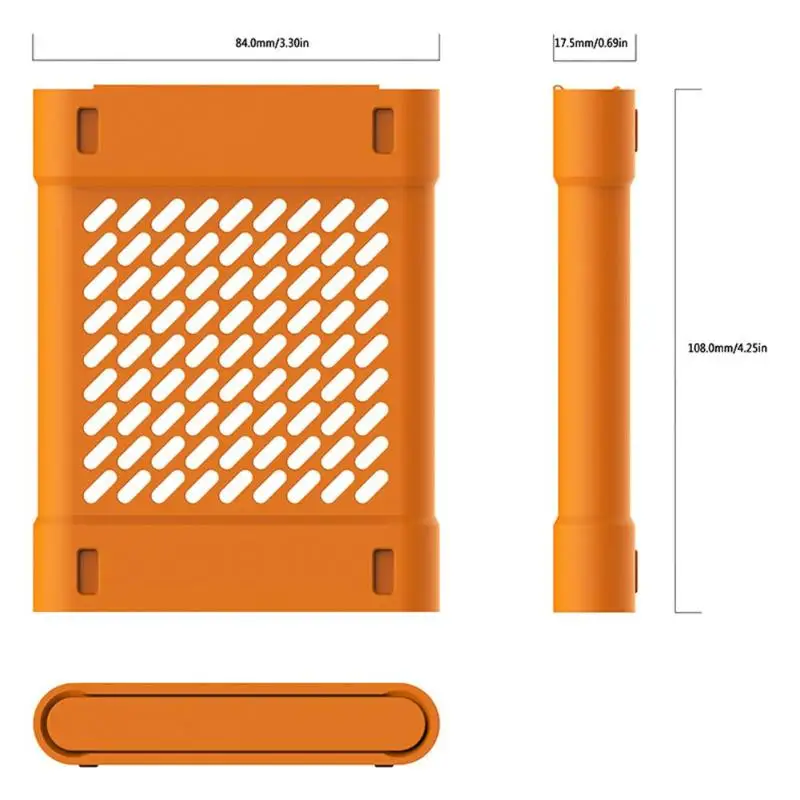 2,5 дюймов HDD защитный бокс Портативный Силиконовый противоударный защитный чехол для хранения сумка для жесткого диска 2,5 дюймов HDD SSD