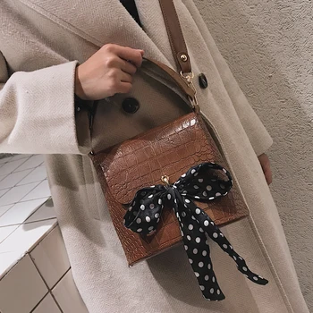 

Bags for women handbag designer New Korean version of the wild Messenger bag crocodile pattern shoulder bag fashion handbag