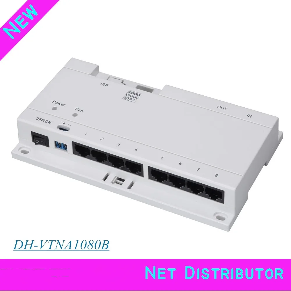 

DH 8-CH Unit Net Distributor VTNA1080B Support 60 cascading Export English version Without Logo DH-VTNA1080B