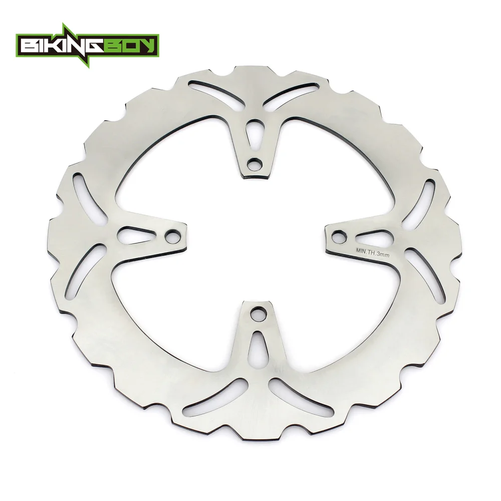 

BIKINGBOY Rear Brake Disc Rotor Disk For SUZUKI GS 400 1989-2017 GS 500 E / F GSX 600 F 1989-1997 GSX 750 F 1989 1990 1991 1992