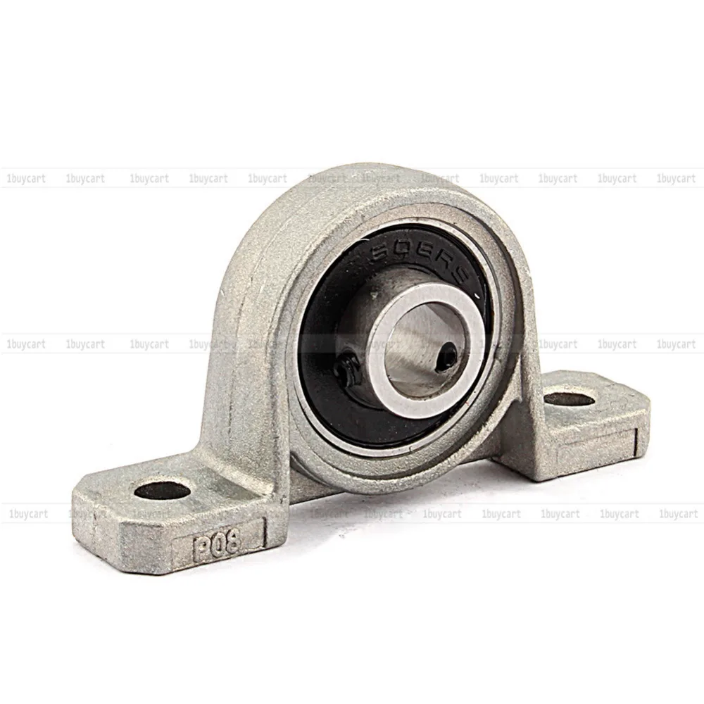 Buy 4pcs/set KP08 8mm Pillow Block Bearings Zinc Alloy
