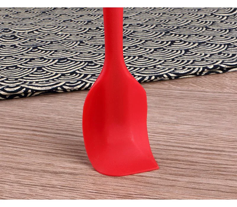Baking Tools Kitchen Silicone Spatula Cream Butter Spatula Set Non-stick Pastry Mixing Scraper Cake Scraper Mixer Brush Bakeware (6)