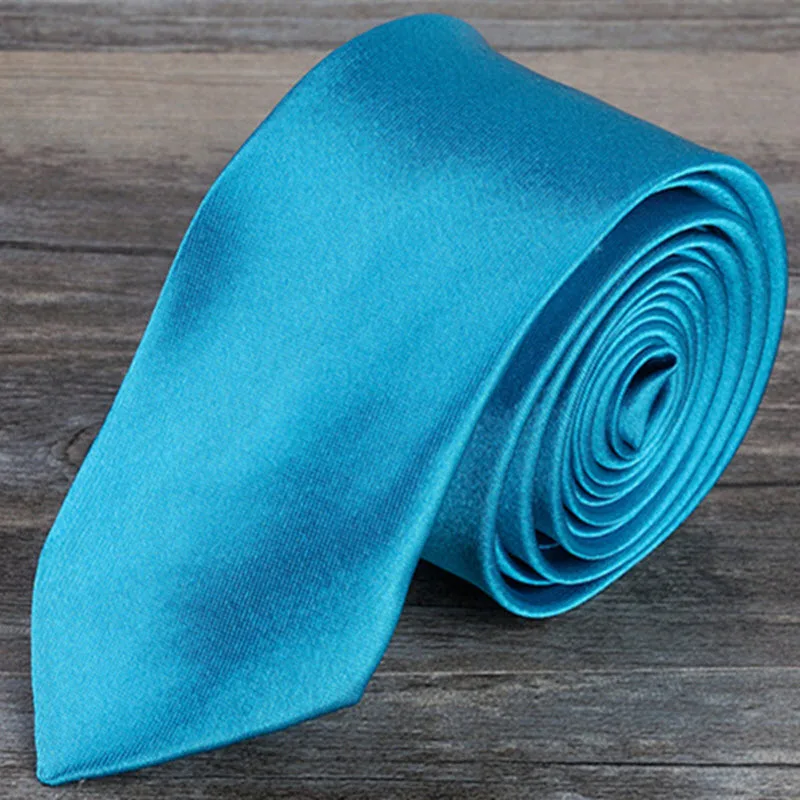 5 см мужские галстуки, Женские Простые галстуки, вечерние, свадебные смокинги, тонкий Блестящий галстук, обтягивающие галстуки, 50 цветов - Цвет: 47 peacock blue