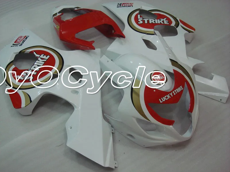 

For 04-05 Suzuki GSXR600 GSXR750 K4 GSXR 600 750 Injection Motorcycle ABS Fairing Bodywork Kit 2004 2005 White Red