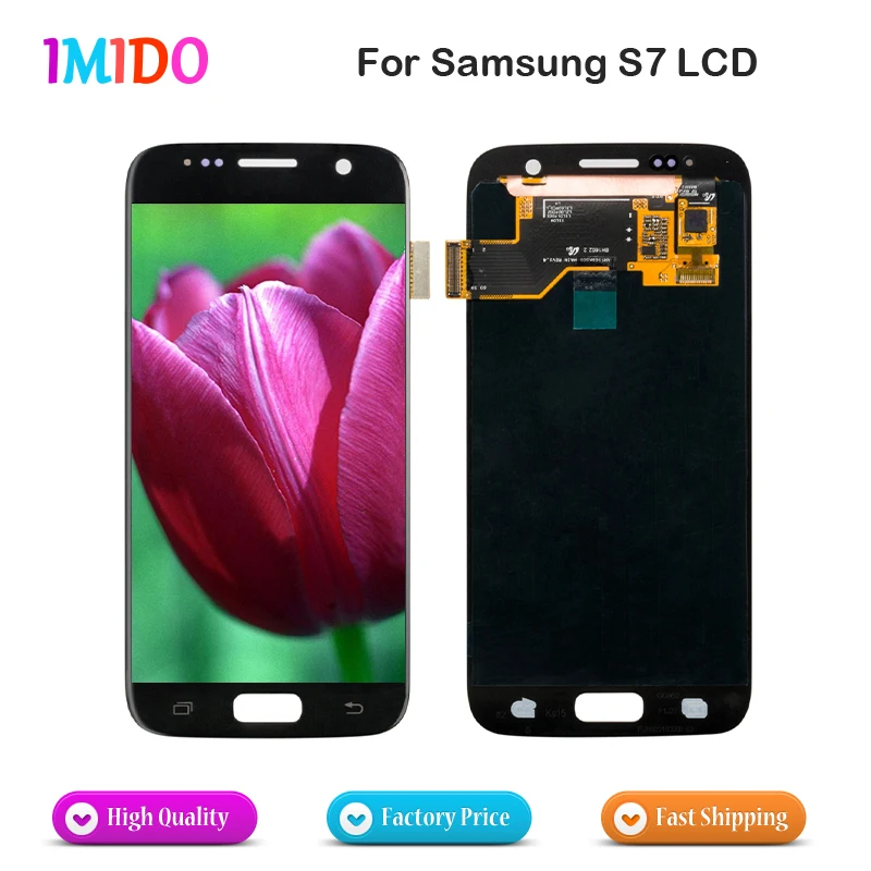 

For Samsung Galaxy S7 SM G930 G930F G930A G930V G930P G930T G930W8 LCD Display Touch Digitizer Screen Assembly Replacement