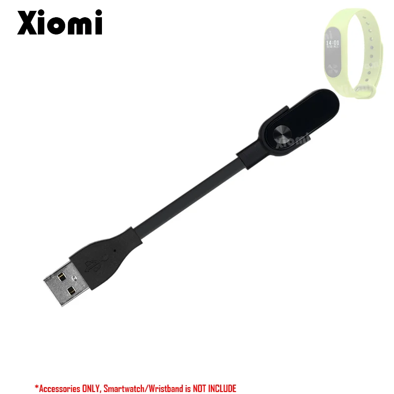 

Portable USB Charging Cable w/ Gold-plated Charging Contacts Replacement For Xiaomi Mi Band 2 Band2 Miband 2 Smart Wristband-!
