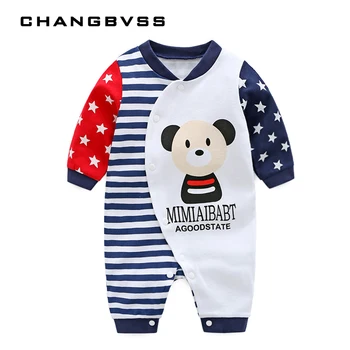 

Cotton Baby Rompers Baby Boy Girl Clothes, Newborn Clothing Infant Baby Jumpsuits, One-piece Baby Costumes Kids Pajamas