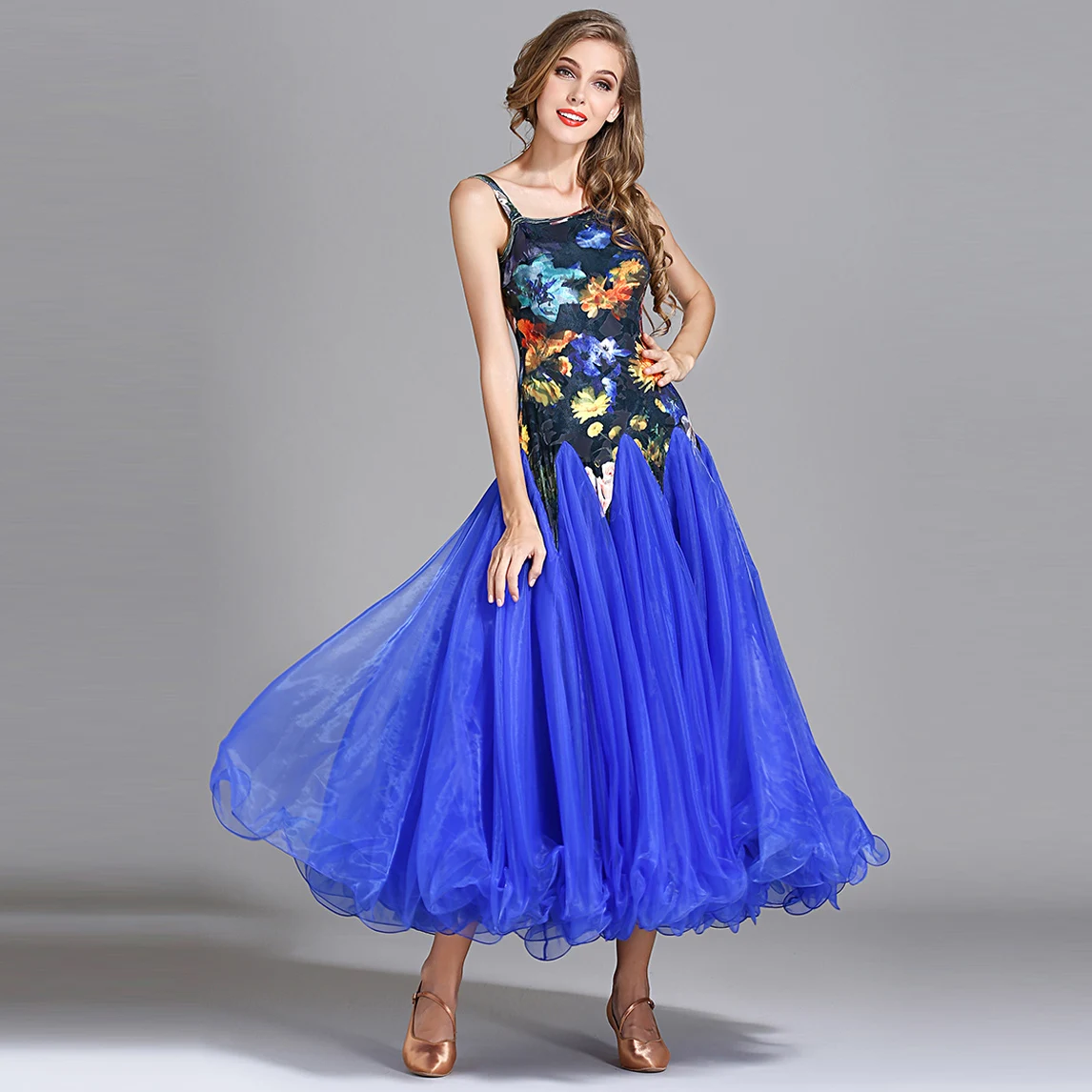 2018 NEW Modern Dance Costume Waltzing Tango Women Adult Lady Dance Dress Ballroom Costume Evening Party Dress 2018 NEW Modern Dance Costume Waltzing Tango Women Adult Lady Dance Dress Ballroom Costume Evening Party Dress
