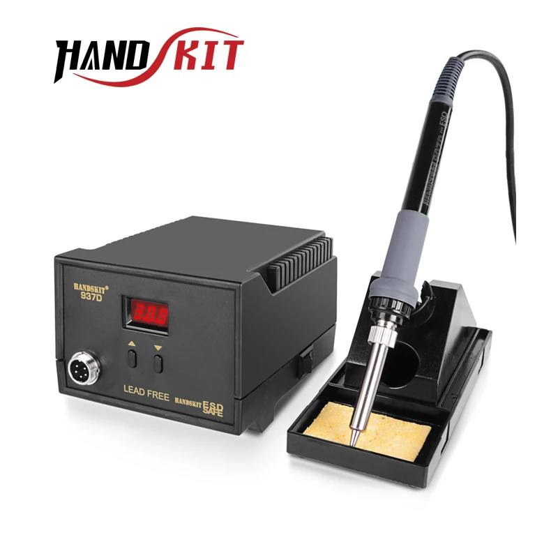 Handskit 220V 65W Digital Soldering Station BGA Rework Solder Station with Soldering Iron