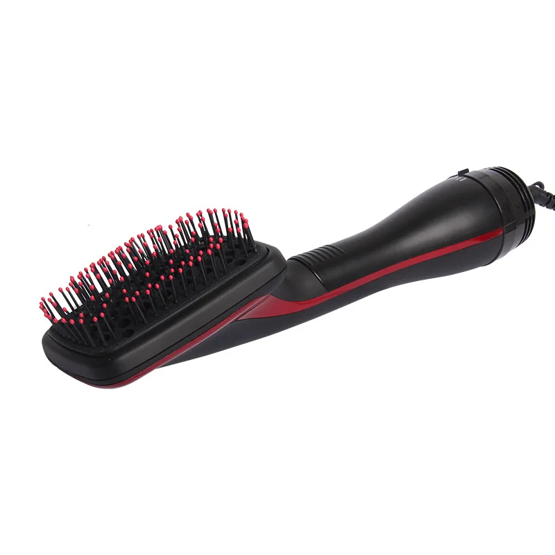 Professional Hair Dryer Brush Hair Straightener Comb Hair Dryer One Step Dryer Styler Ion Brush Hot Air Brush Styler free ship