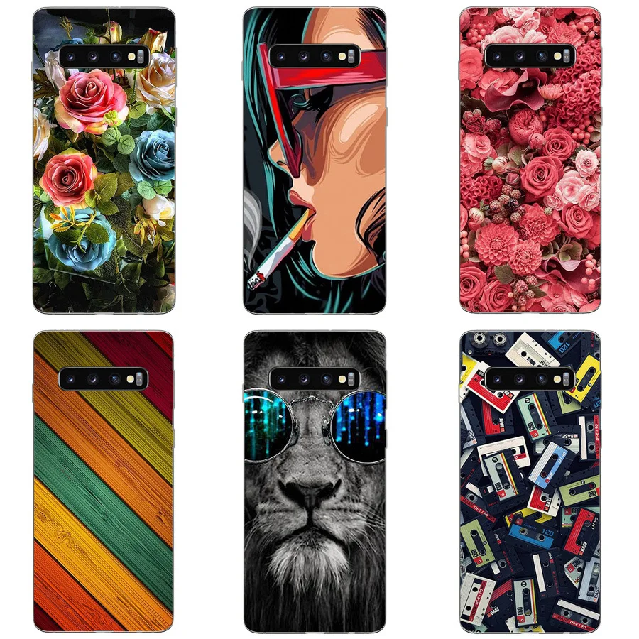 Phone Cases for the Samsung Galaxy S10 Cute Unicorn Plus Lite Silicone case Soft back Cover |