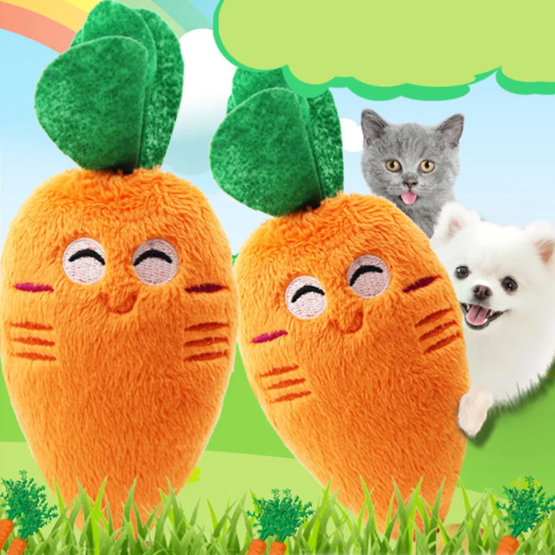 Игрушка для кошек плюшевая холщовая игрушка укуса креативная имитация голоса