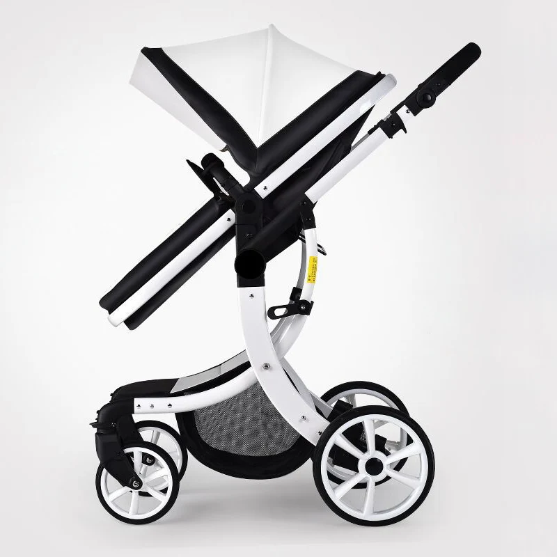 

2 in 1 Baby Stroller Newborn Carriage Infant Travel Car Foldable Pram High field of vision Pushchair Multi-color optional