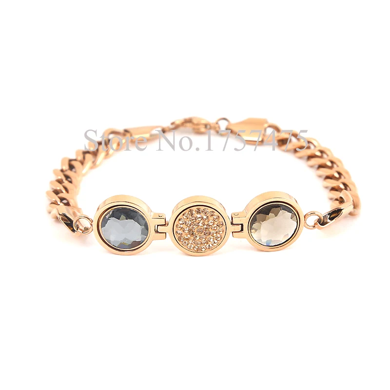 Tdiyj 3 unids mi moneda de plata y oro rosa Acero inoxidable cambio pulseras para 12mm intercambiable magnético pequeño moneda Tdiyj 3 unids mi moneda de plata y oro rosa Acero inoxidable cambio pulseras para 12mm intercambiable magnético pequeño moneda