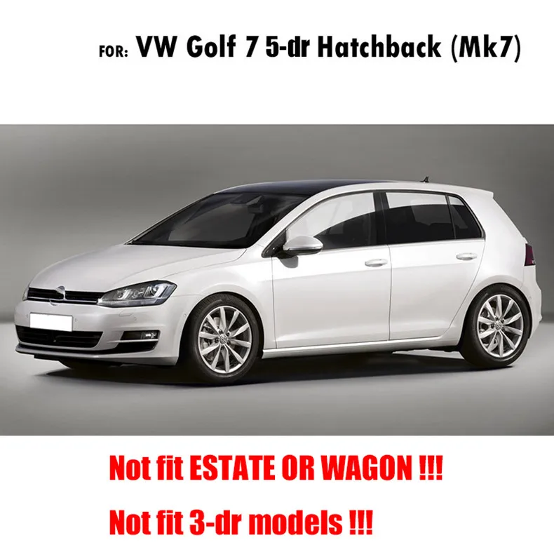 Для Volkswagen VW Golf 7 / GTI R Mk7 хэтчбек люк 2013 2014 2015 2016 2017 2018 багажник лайнер загрузки